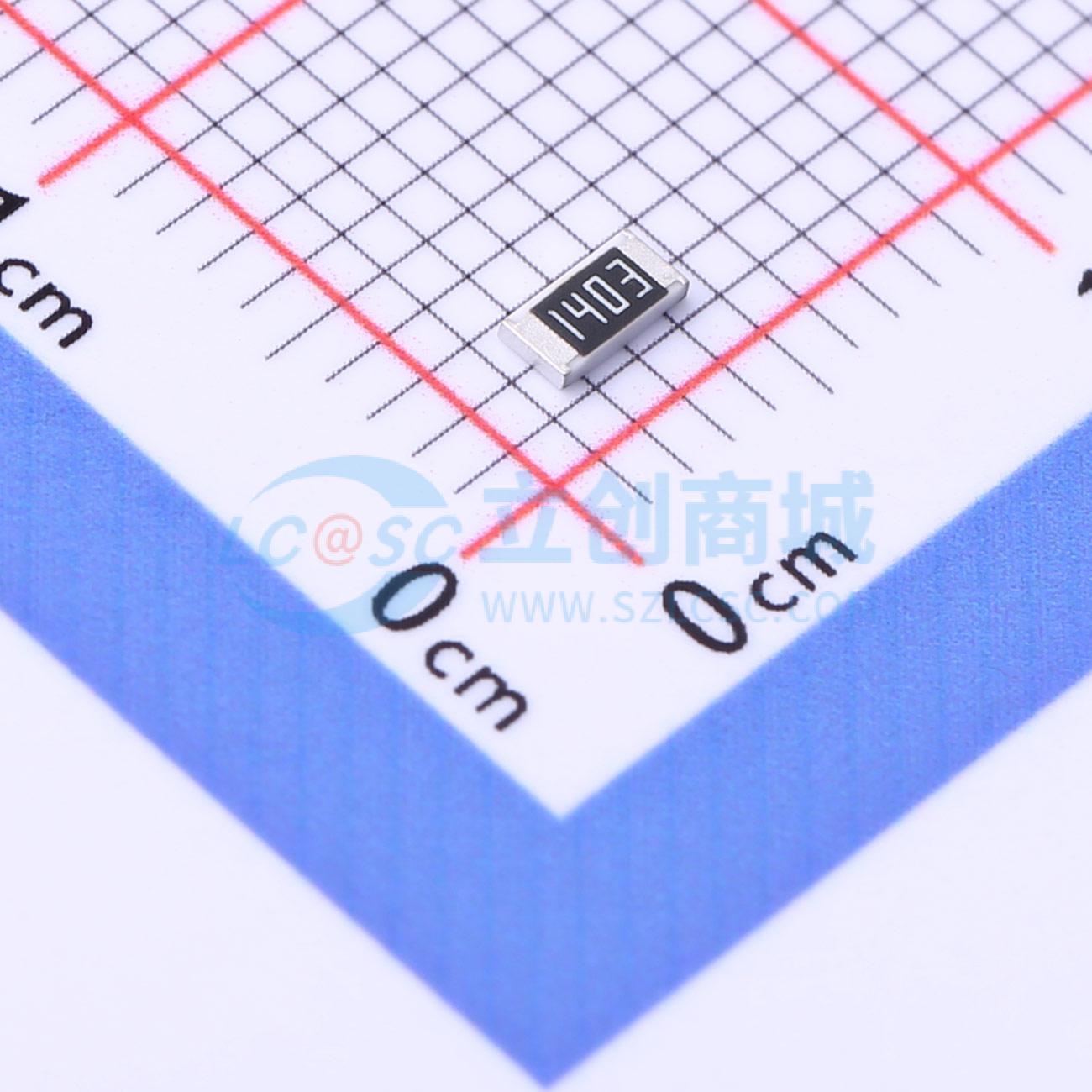 点击查看大图 FRC1206F1403TS实物图