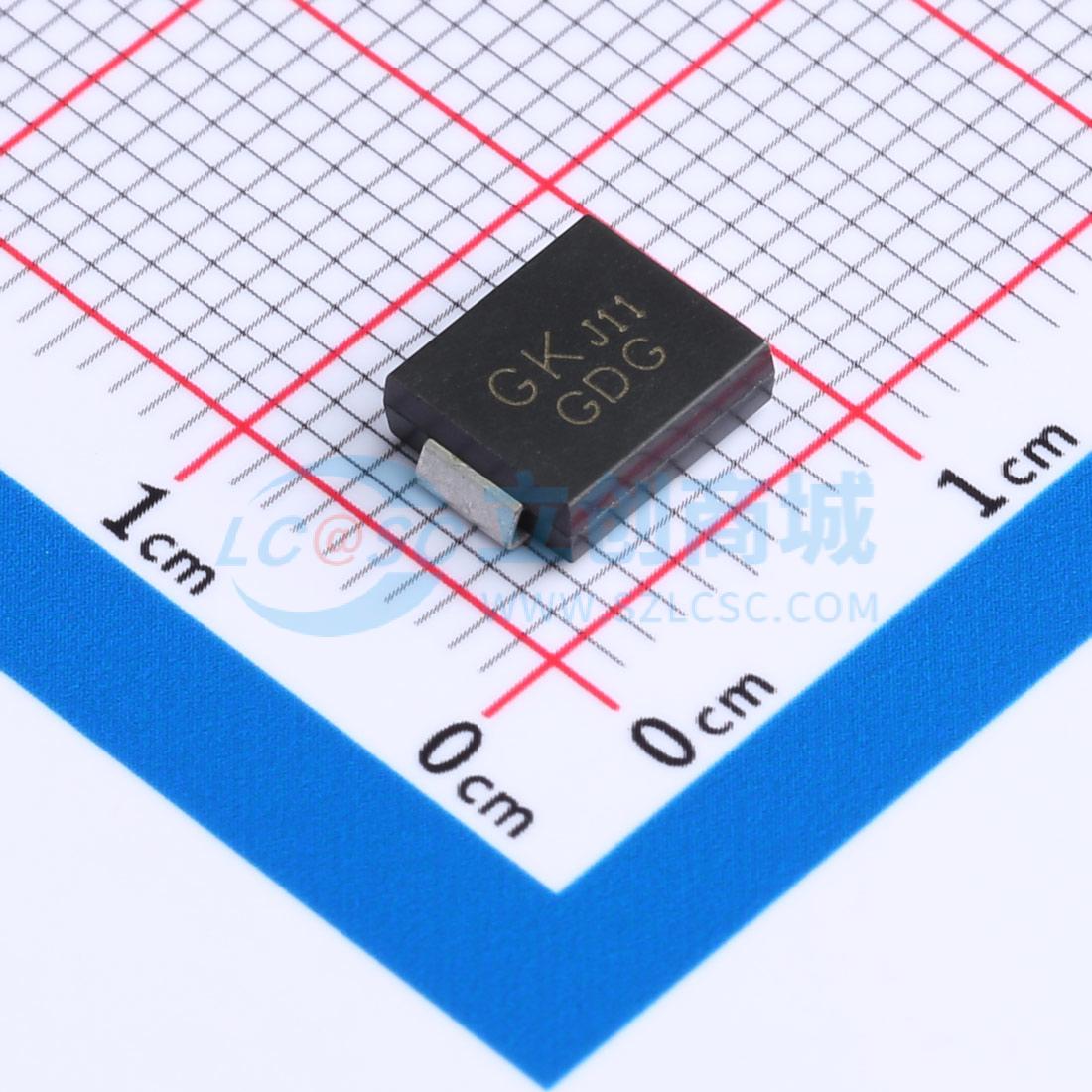 点击查看大图 SMCJ6.0CA实物图