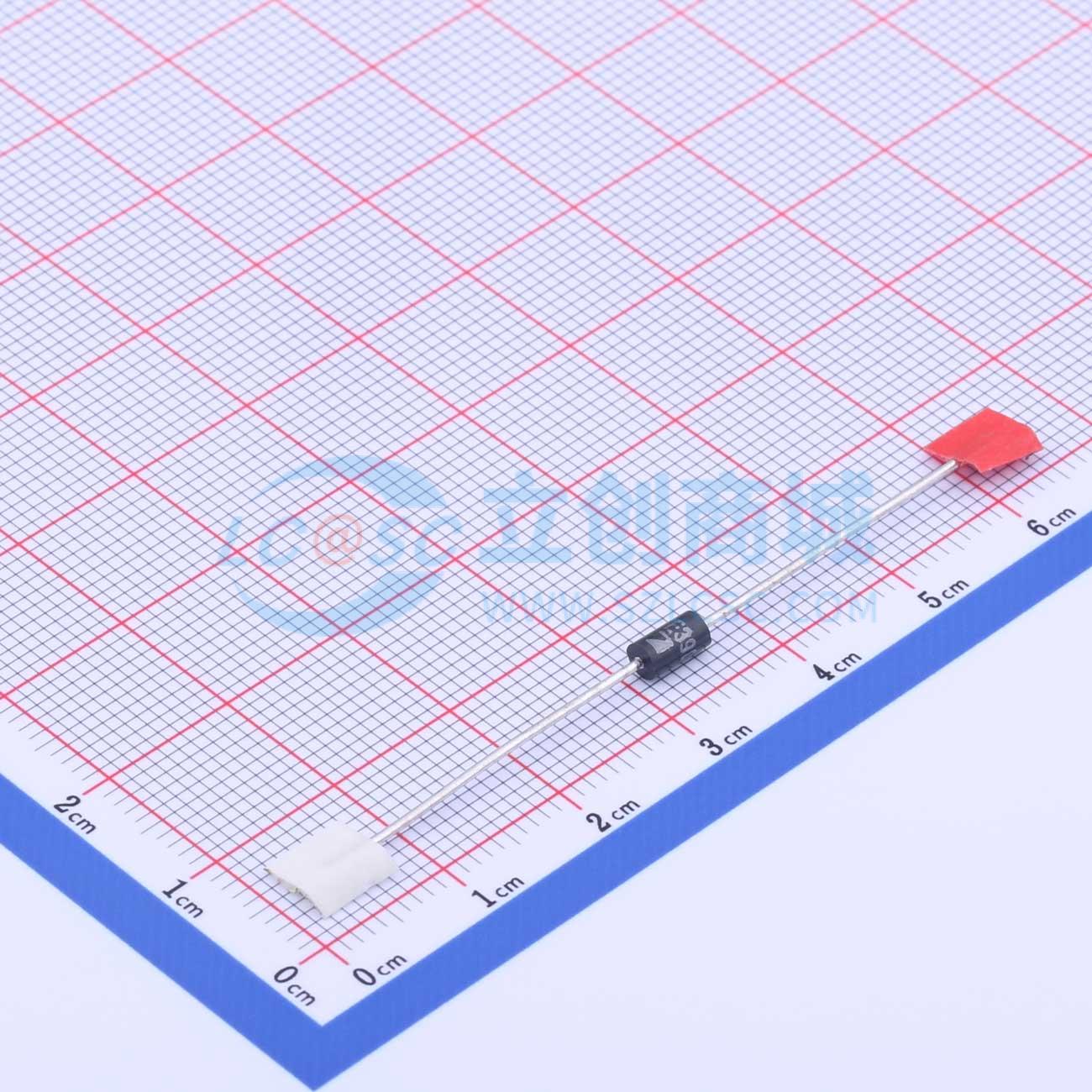 点击查看大图 P4KE39CA实物图