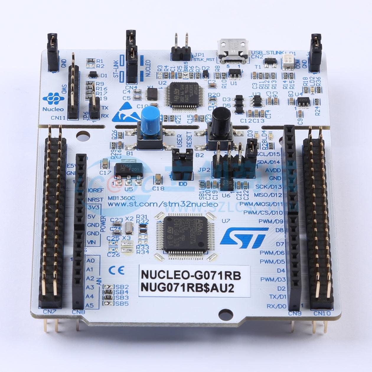 点击查看大图 NUCLEO-G071RB实物图