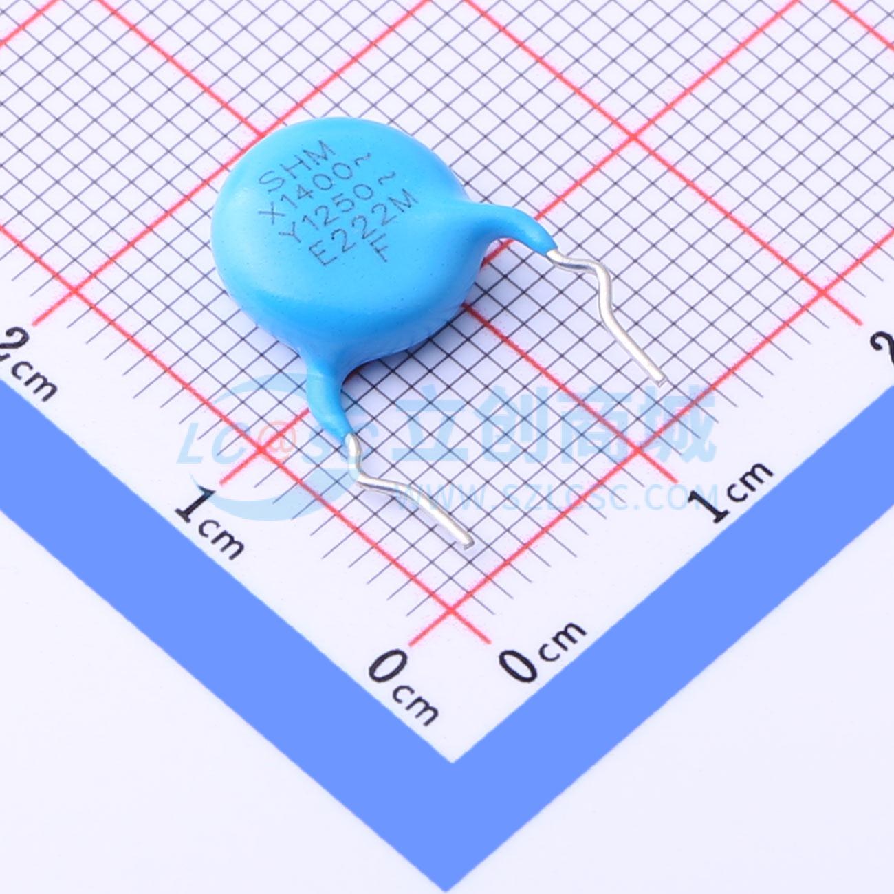 点击查看大图 DCF222M39Y5UG6JK0A0实物图