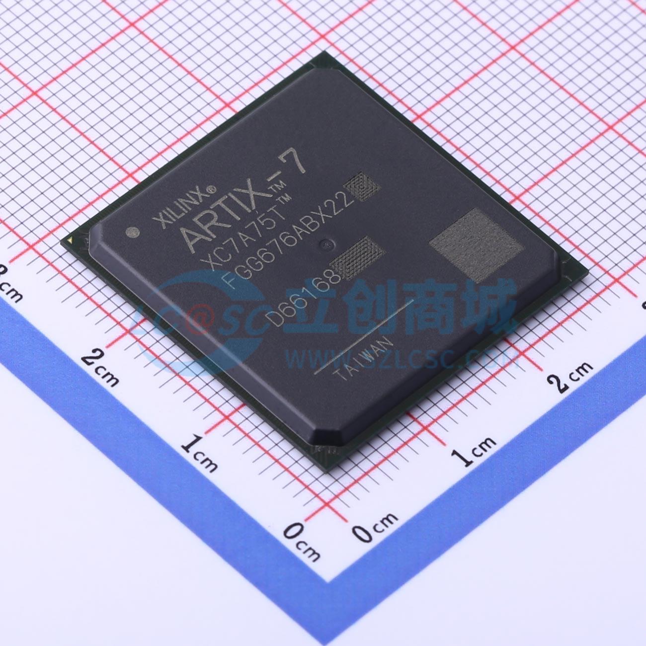 点击查看大图 XC7A75T-2FGG676C实物图