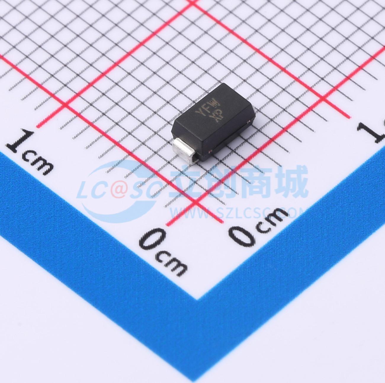 点击查看大图 SMAJ16CA实物图