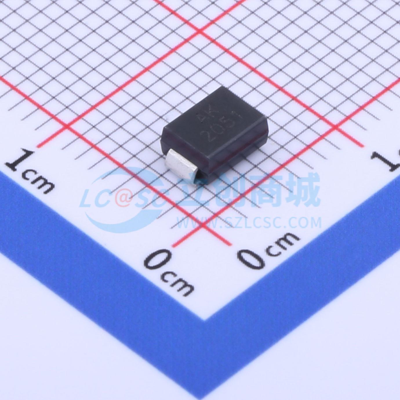 点击查看大图 SMBJ6.5CA实物图