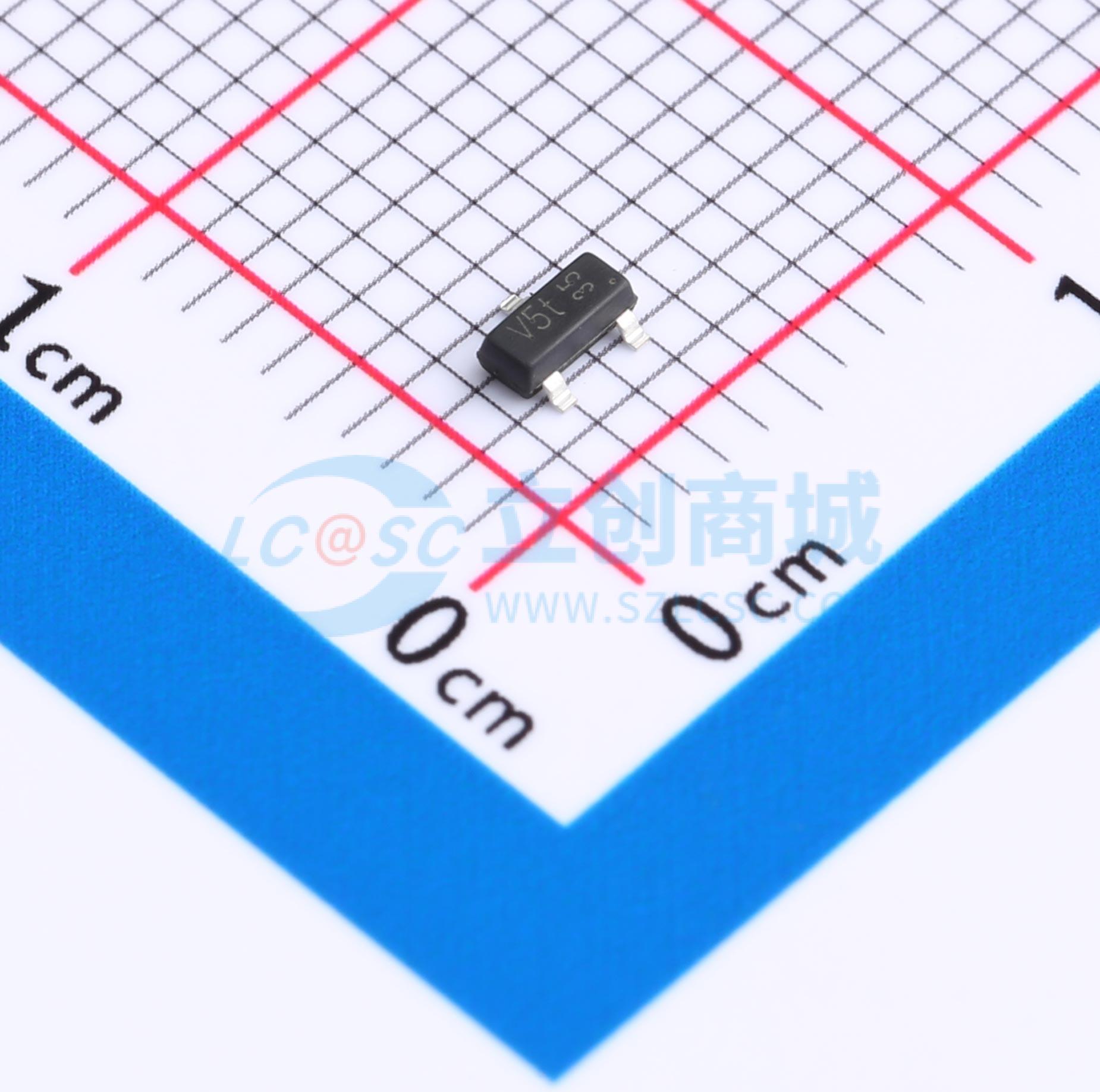 PESD12VL2BT实物图