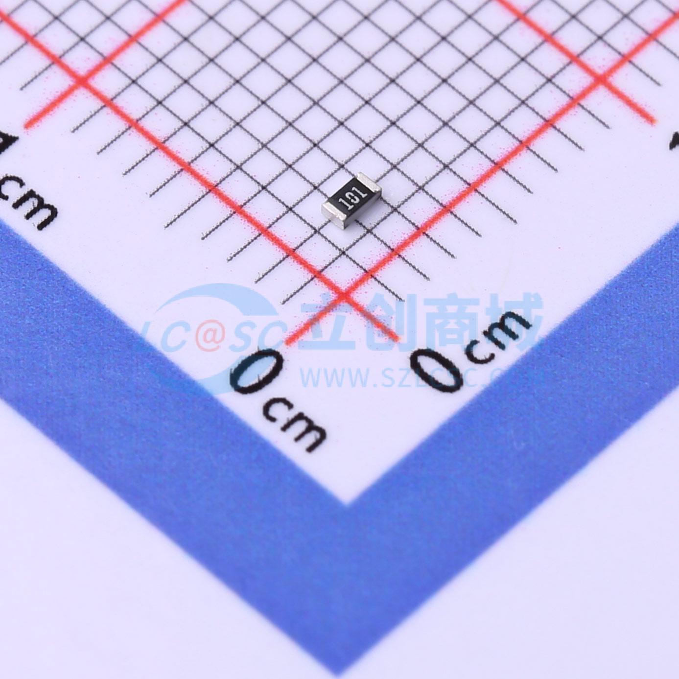 点击查看大图 CRCW0603100RJNEAC实物图
