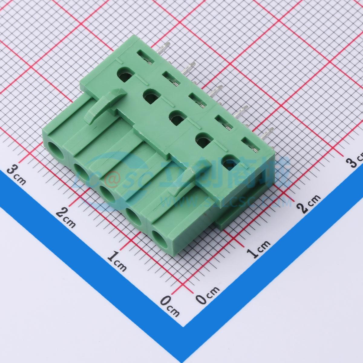 点击查看大图 DB2EB-5.08-5P-GN实物图