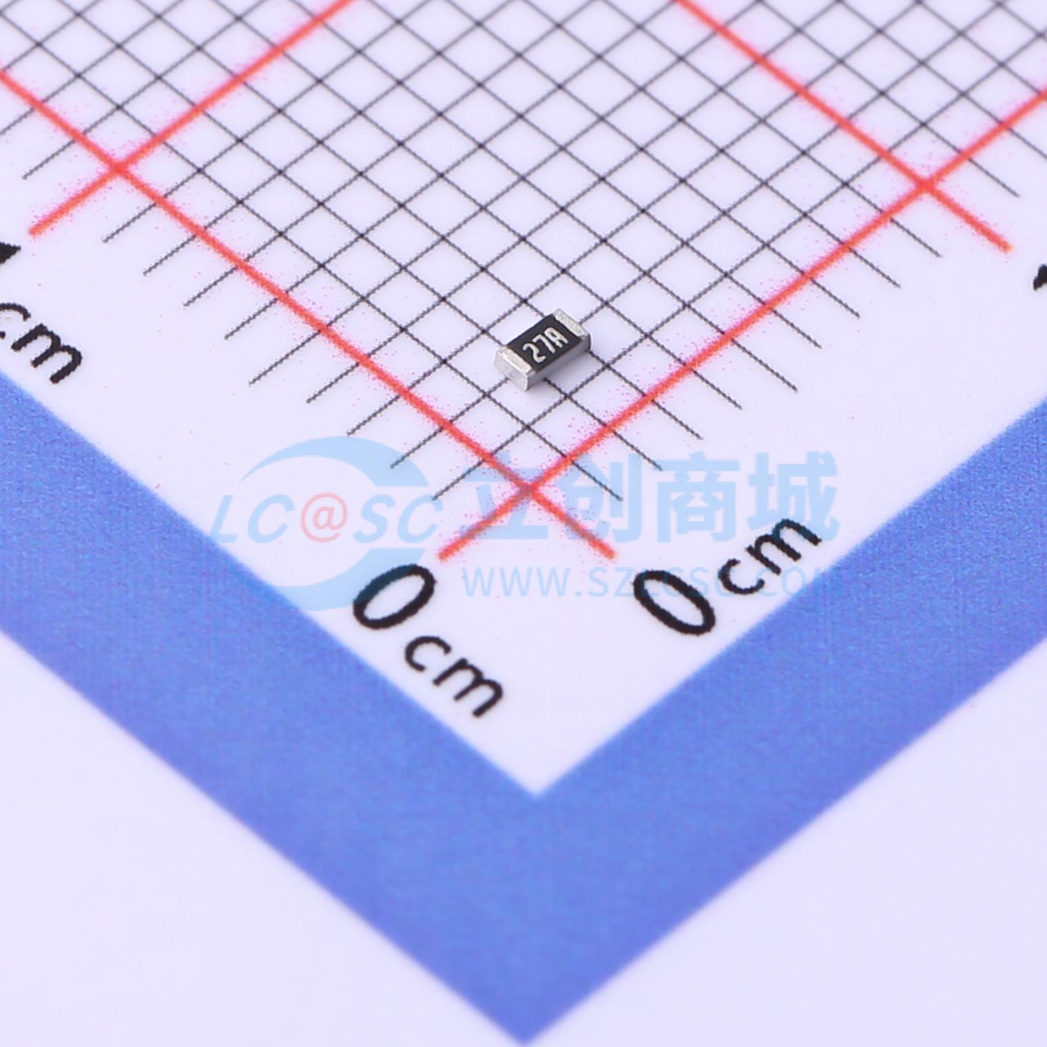 点击查看大图 SCR0603F187R实物图