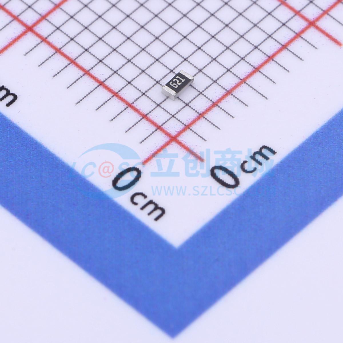 点击查看大图 SCR0603J620R实物图