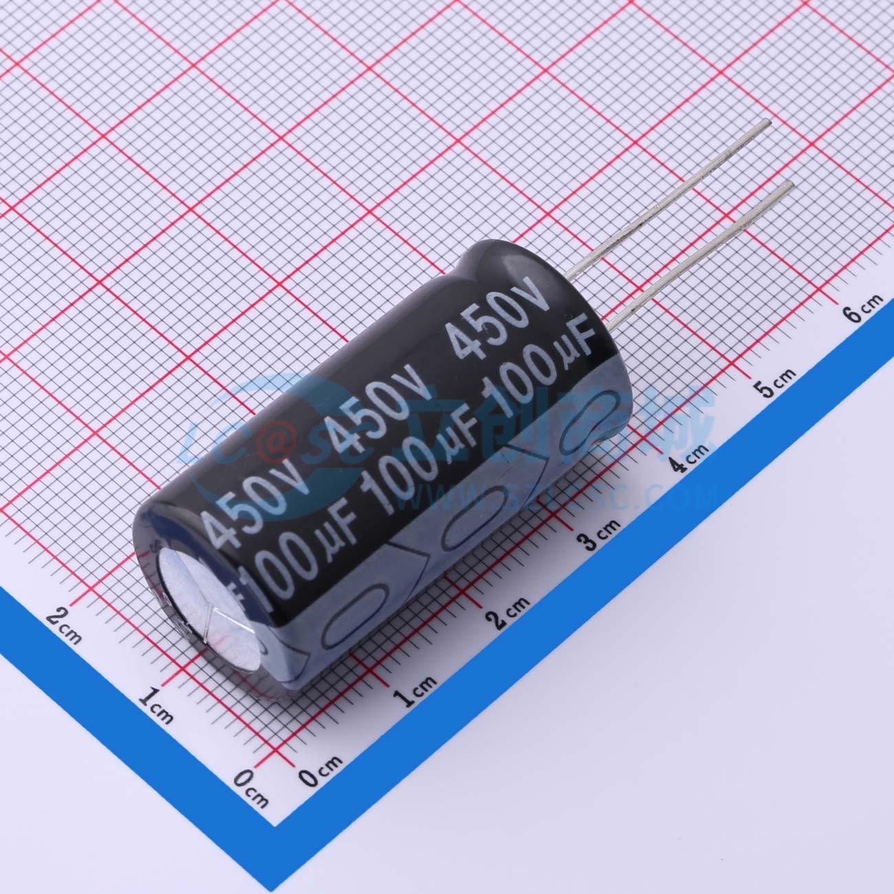 点击查看大图 SHC450V100UF01EC3238实物图