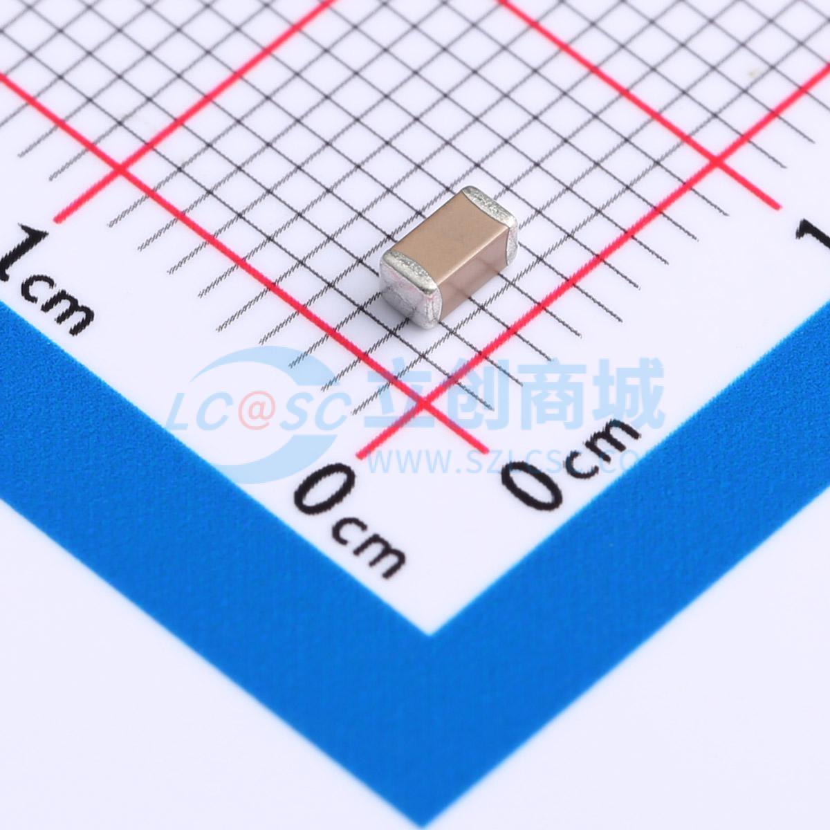点击查看大图 1206B105K250NT实物图