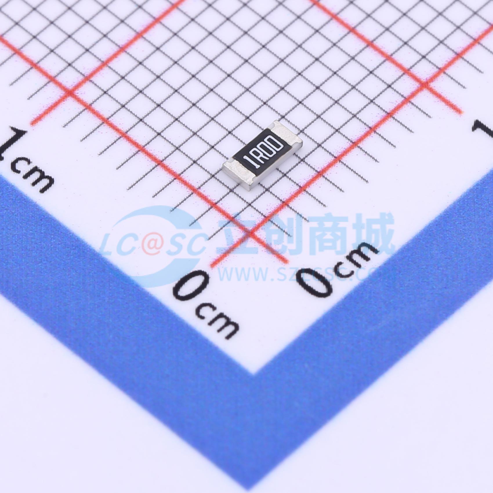 点击查看大图 HOCR1206-1/2W-1R-1%实物图