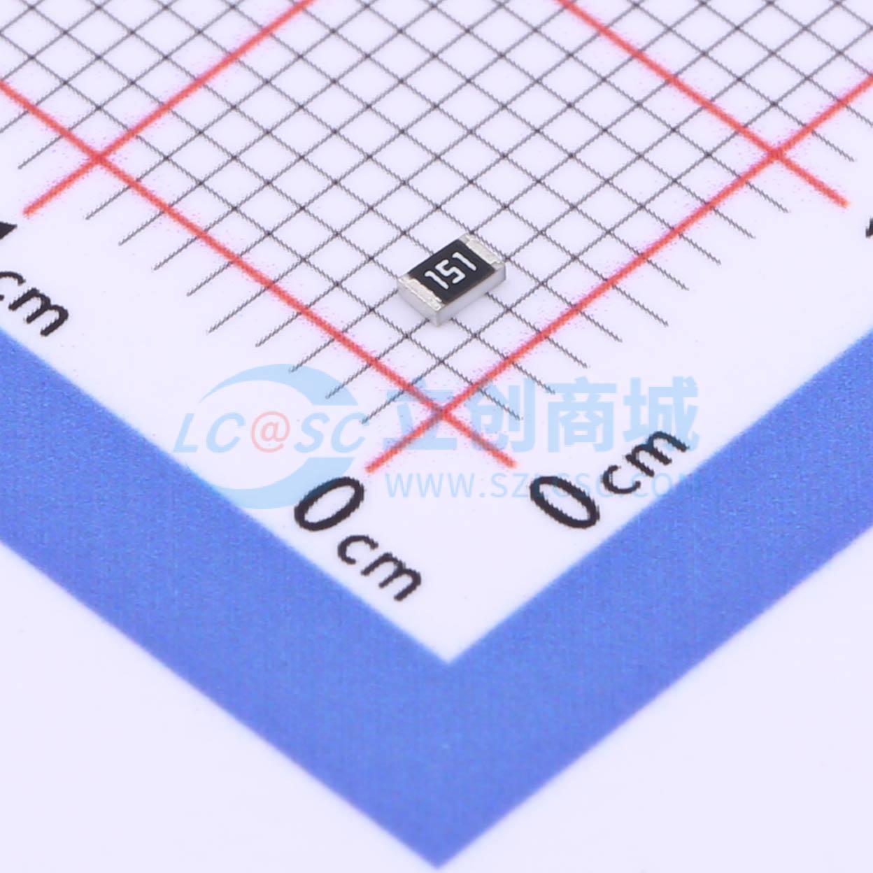 点击查看大图 SC0805J1500F4ANRH实物图