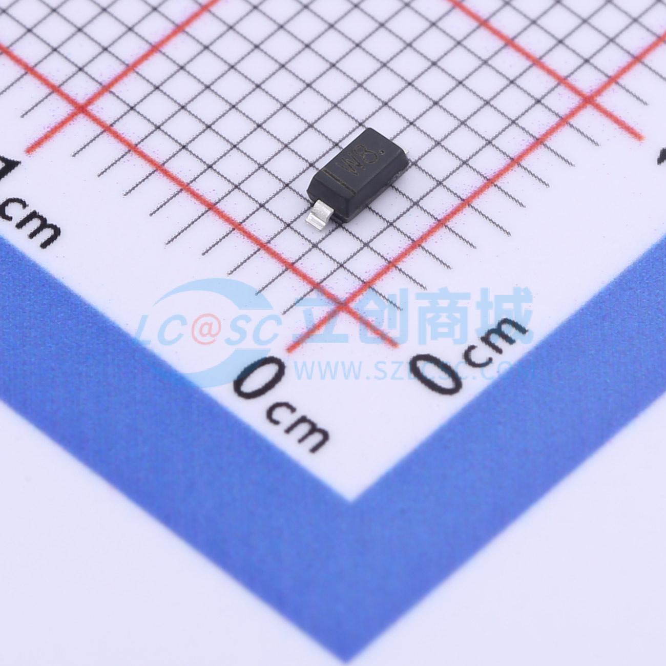 点击查看大图 BZT52C5V1Q实物图