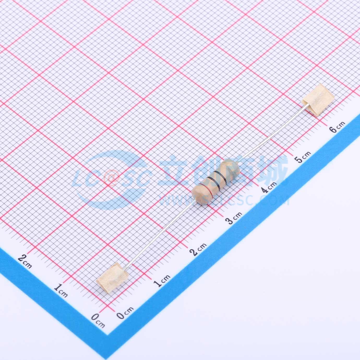 点击查看大图 CR1W-20Ω±5%-6T52实物图