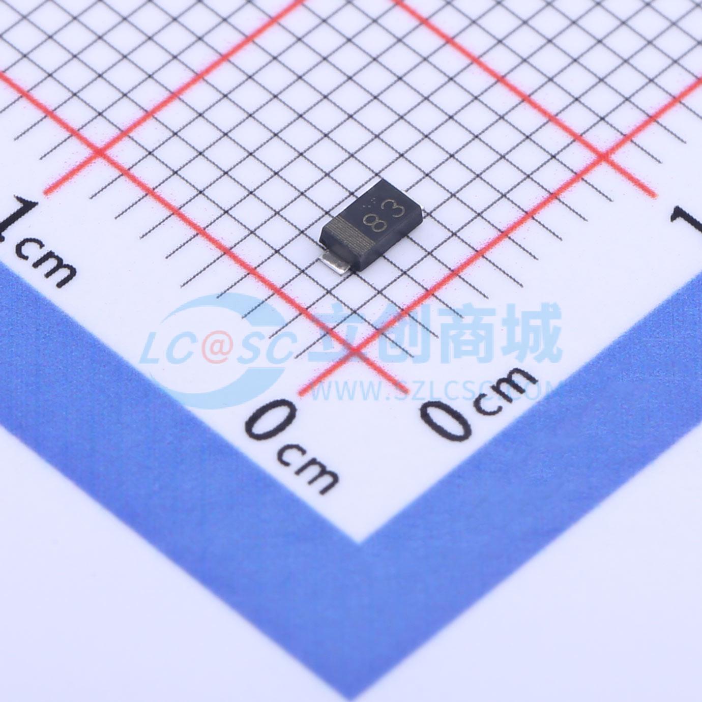 点击查看大图 RB160M-90GTR实物图