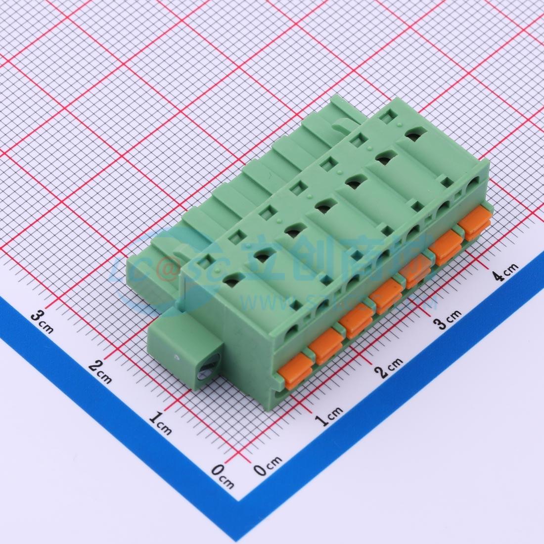 点击查看大图 DB2EKDM-5.08-7P-GN实物图