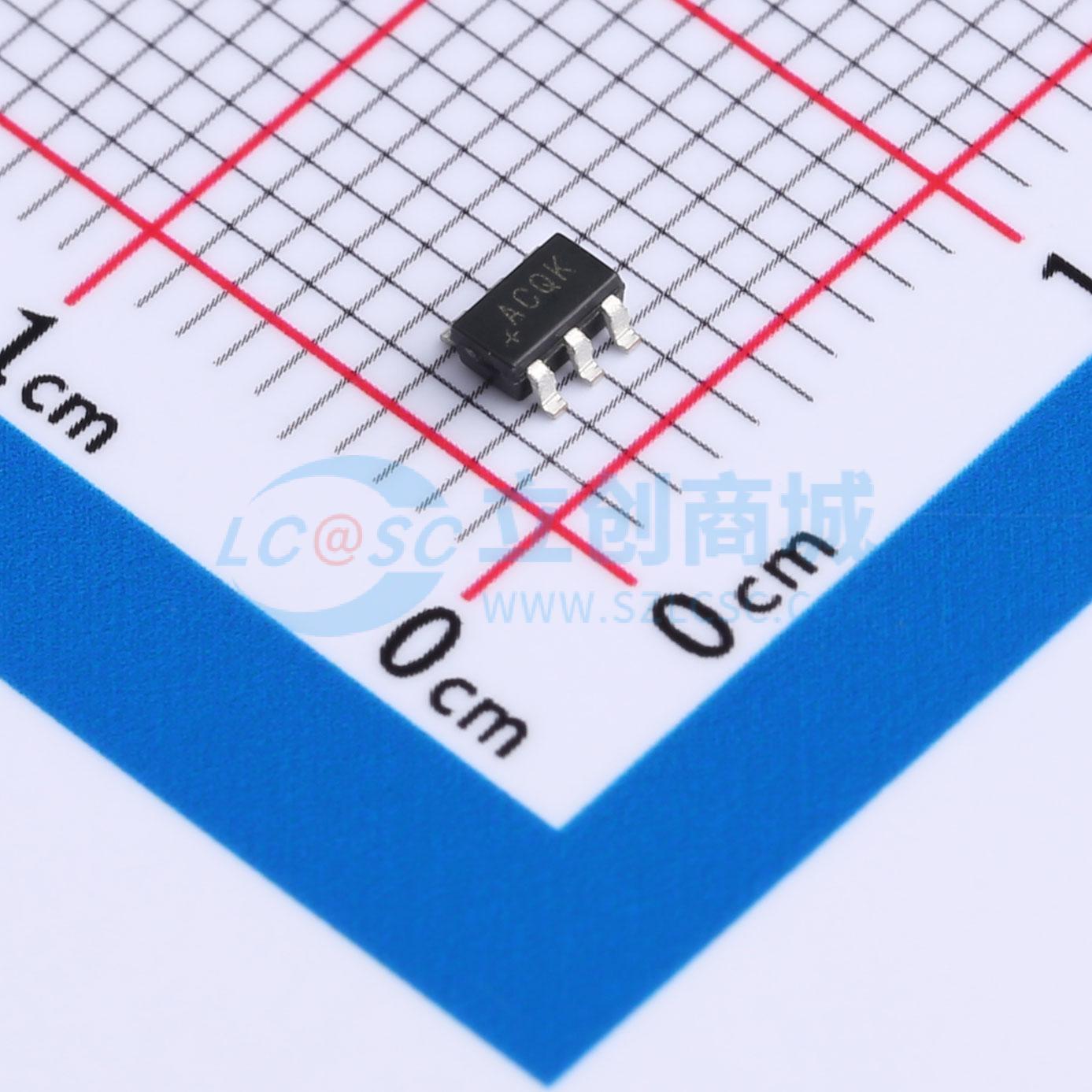 点击查看大图 MAX6071BAUT41+T实物图