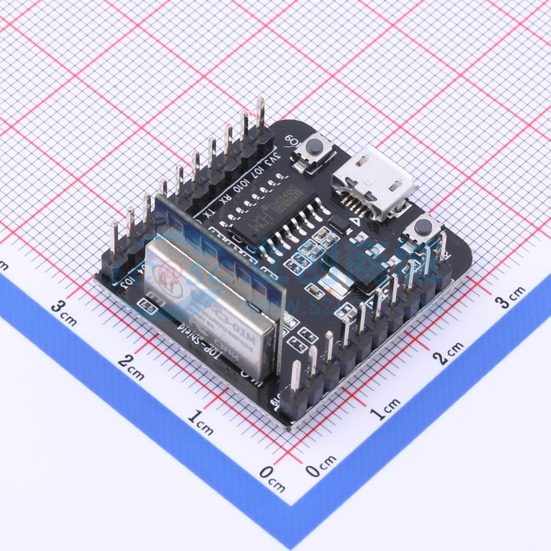 ESP-C3-01M-Kit(4MB)实物图