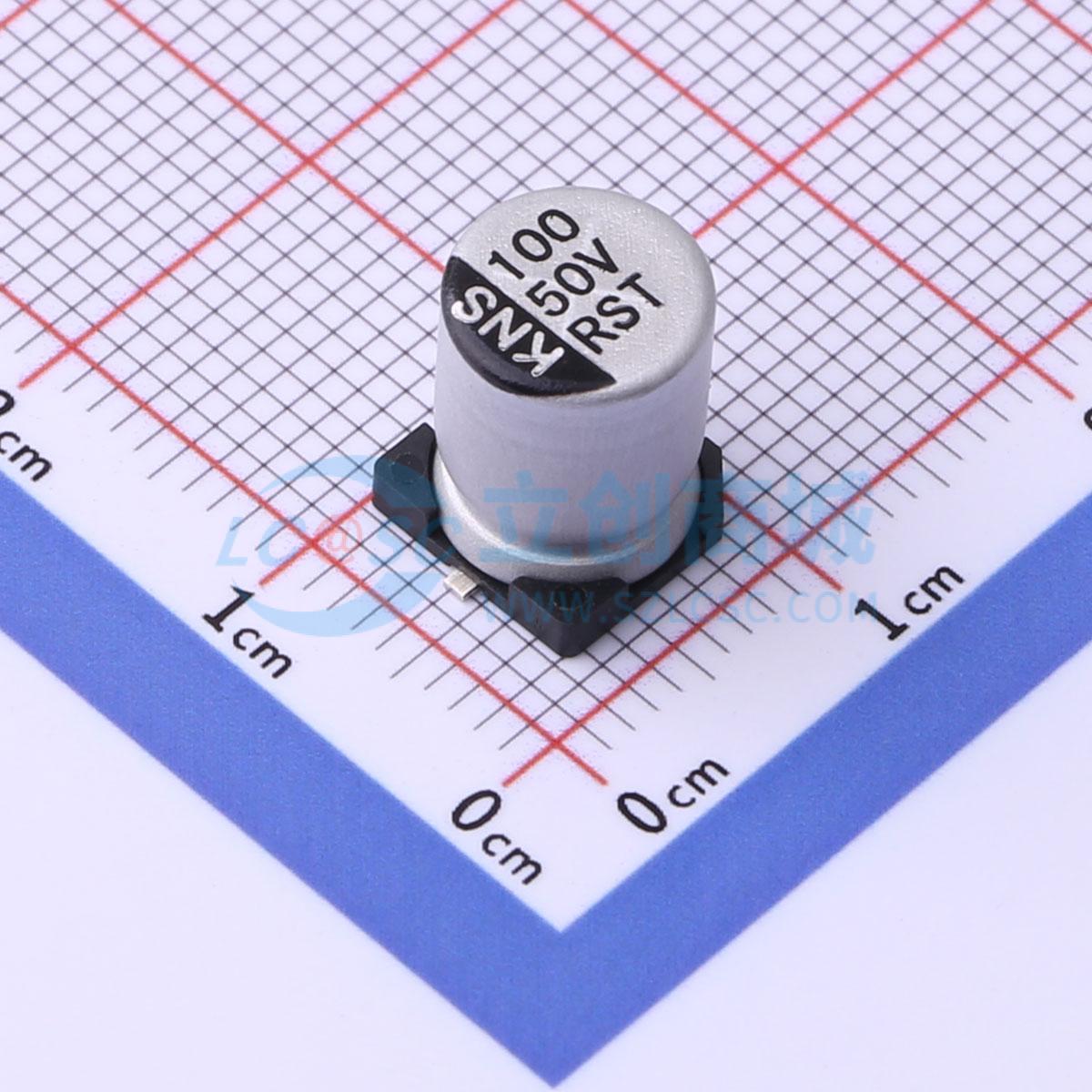 RST100UF50V012实物图