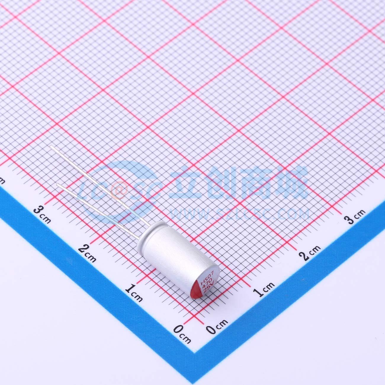 点击查看大图 HS1E477M0611PC实物图