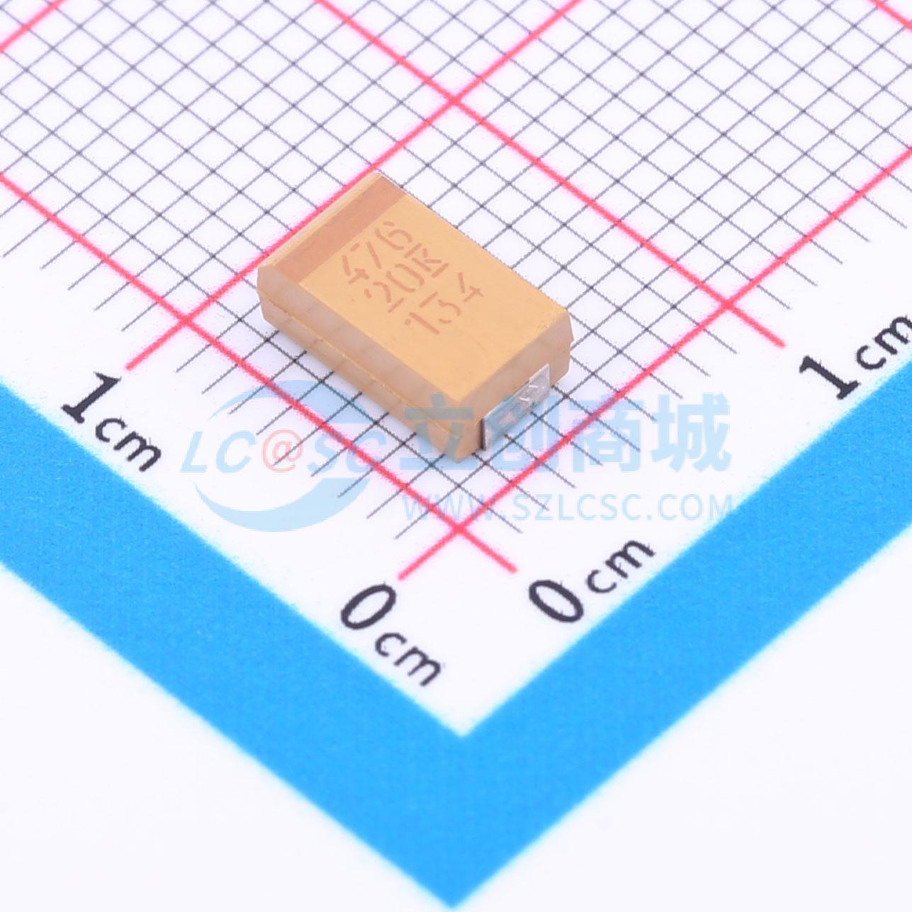 T491D476M020AT实物图