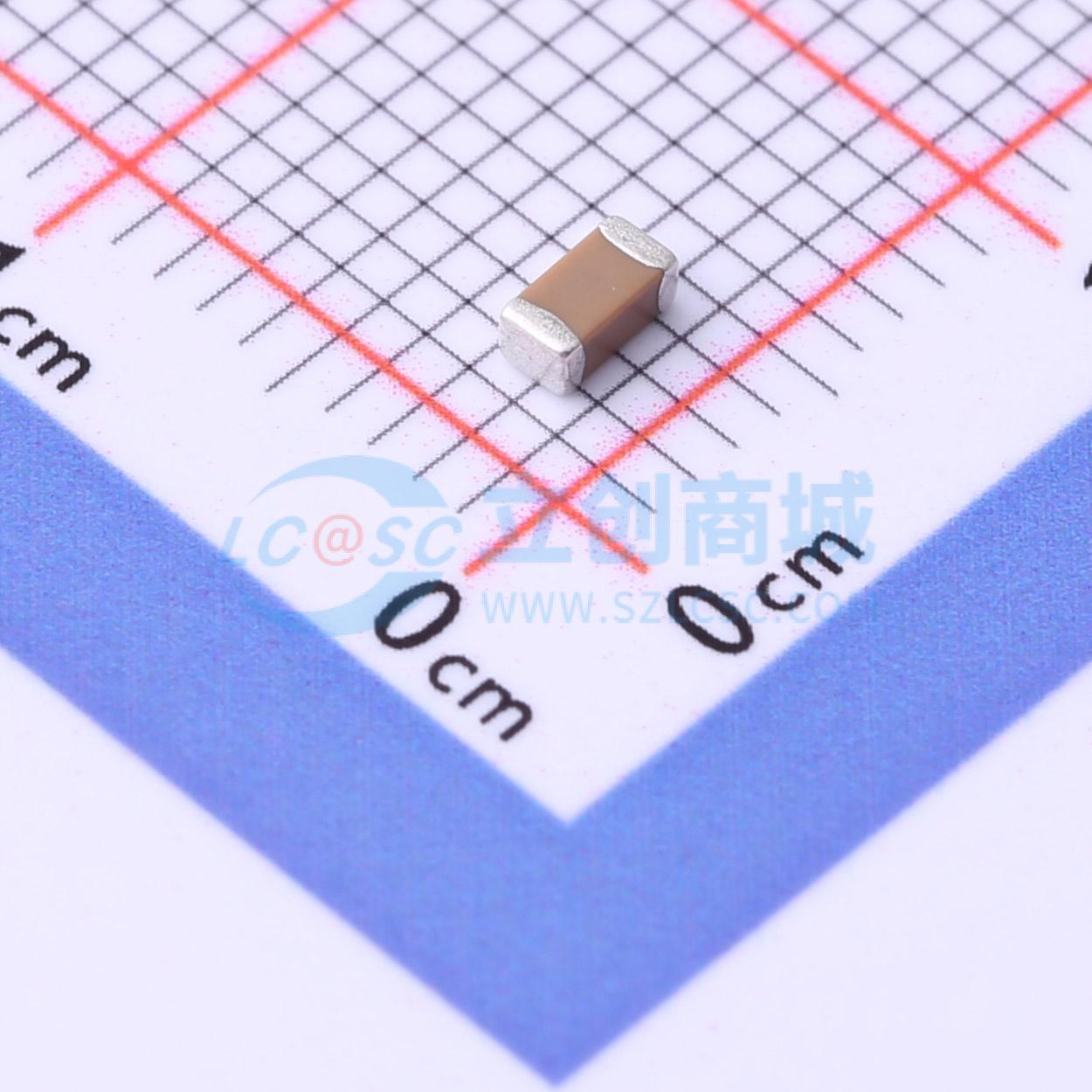 点击查看大图 C1206C104K2RACTU实物图