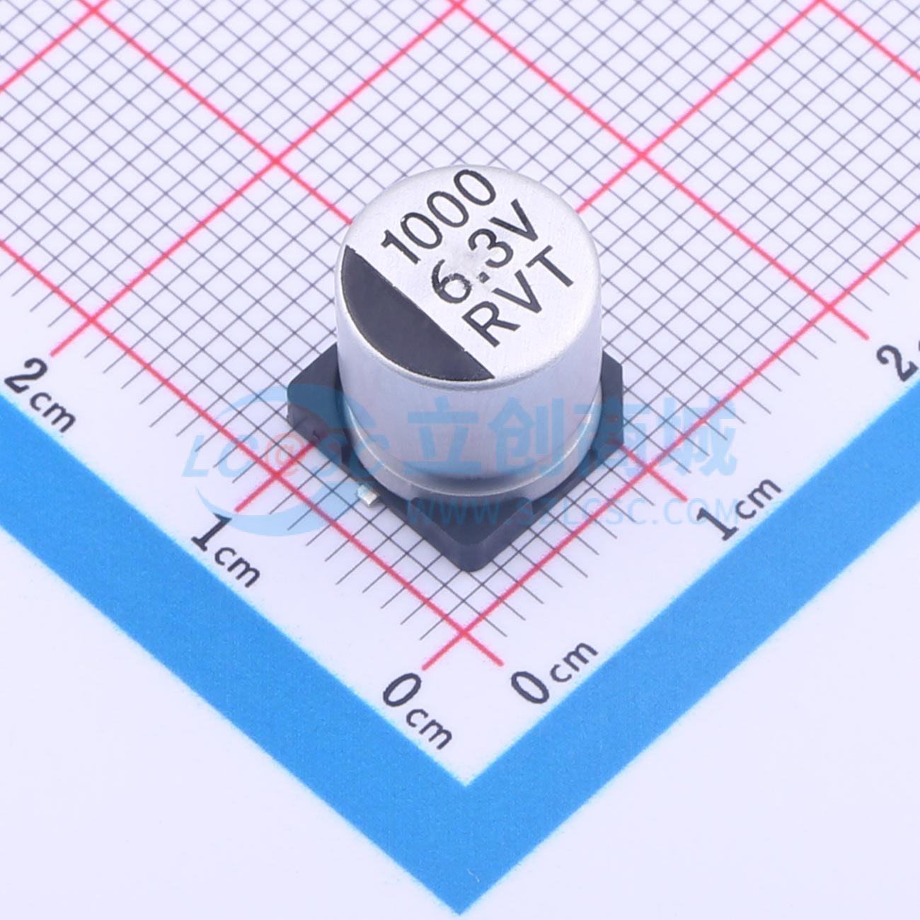 点击查看大图 RVT0J102M1010实物图