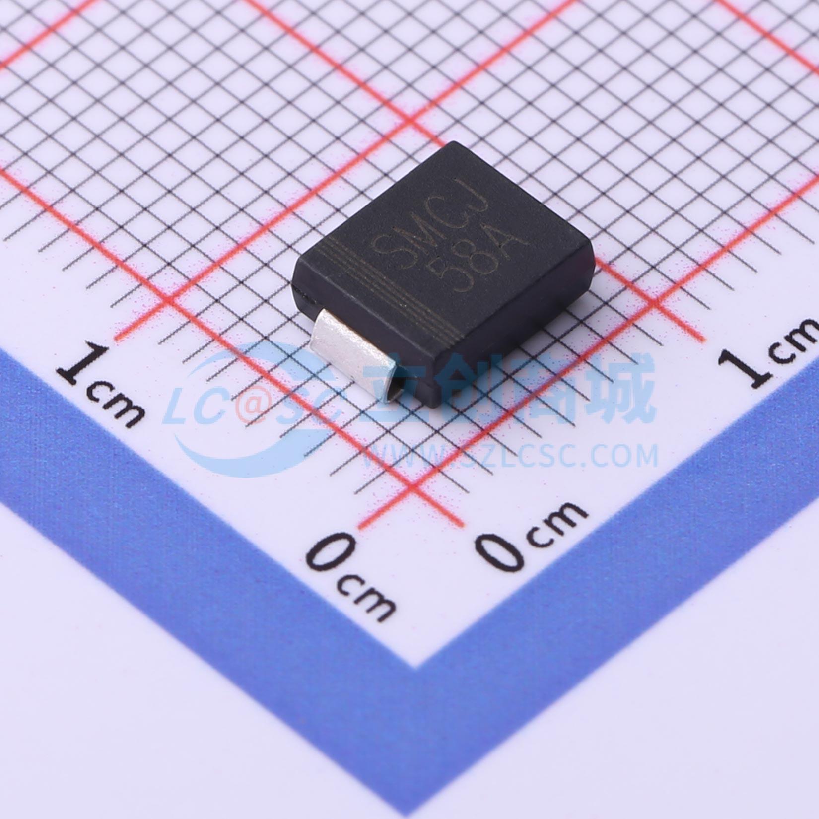 点击查看大图 SMCJ58A实物图