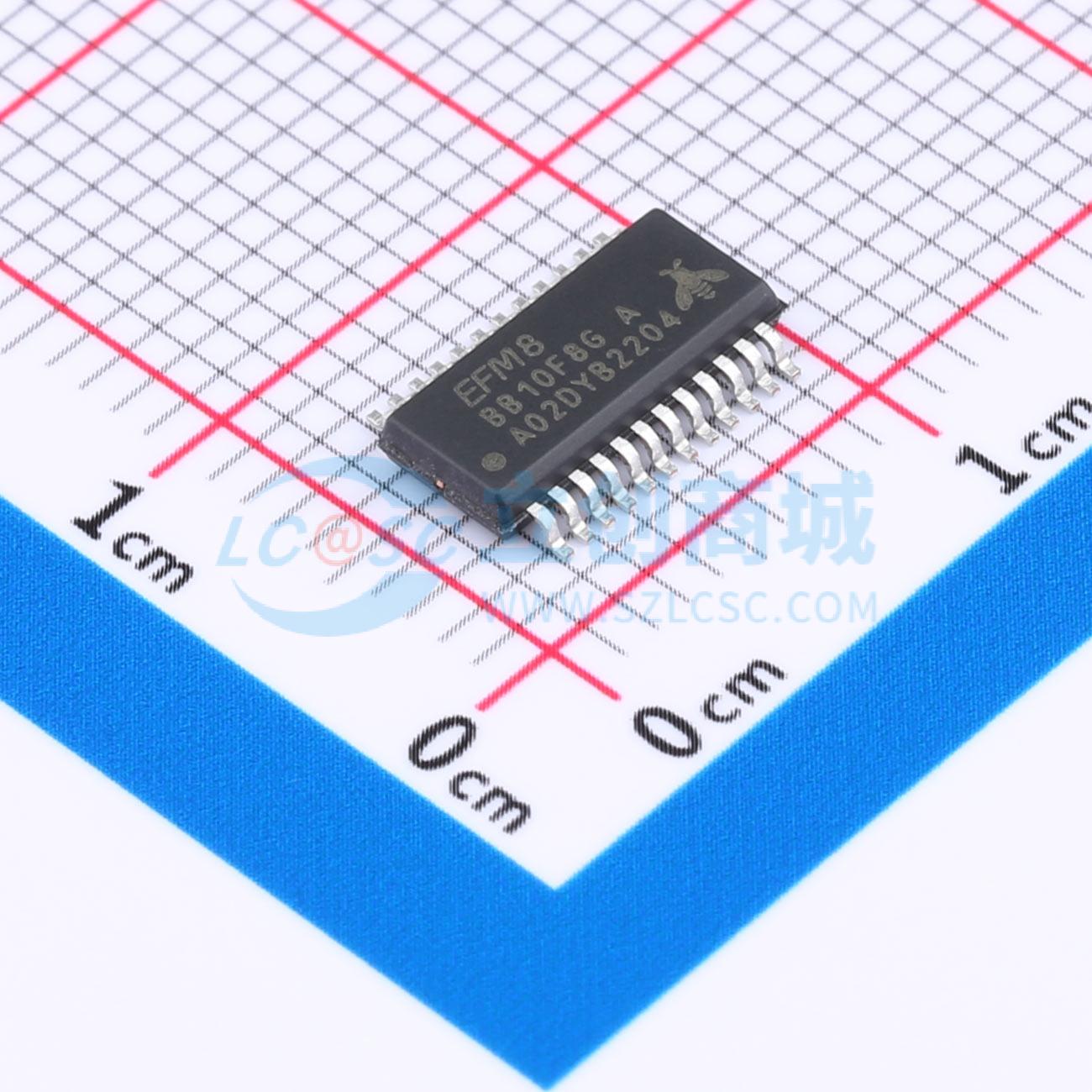 点击查看大图 EFM8BB10F8G-A-QSOP24R实物图
