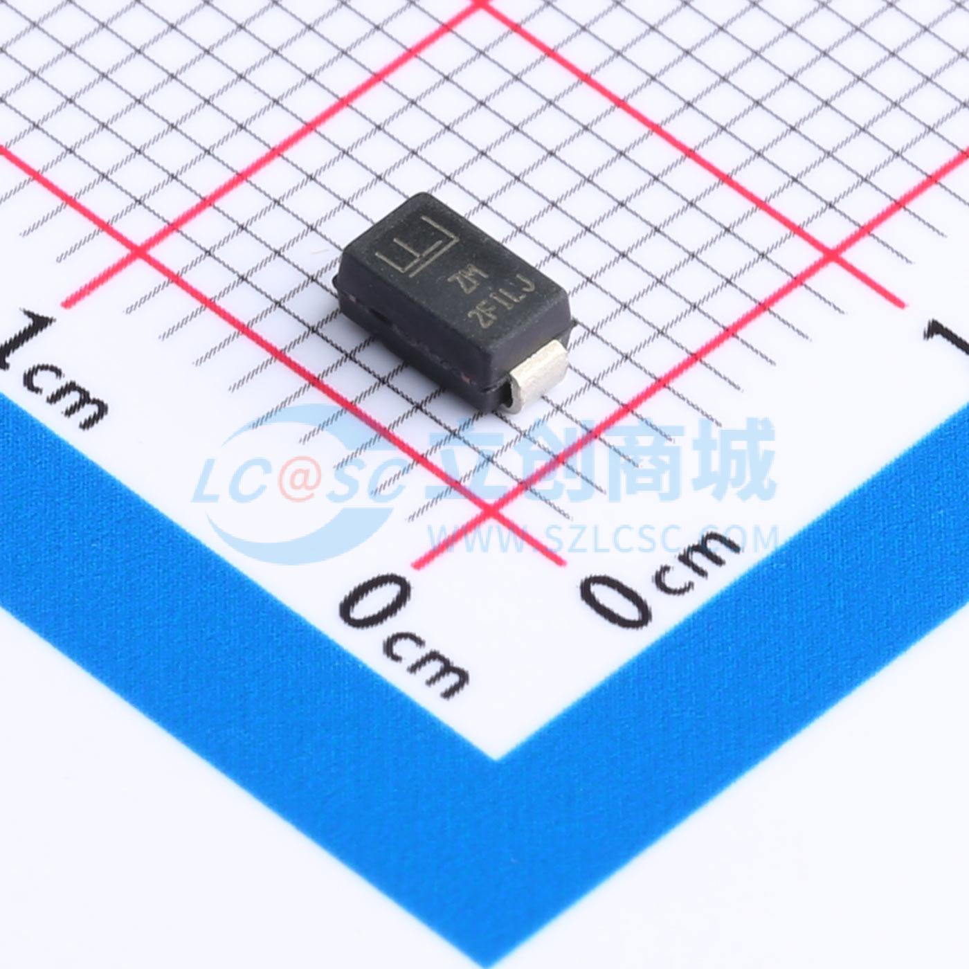 点击查看大图 SMAJ64CA实物图