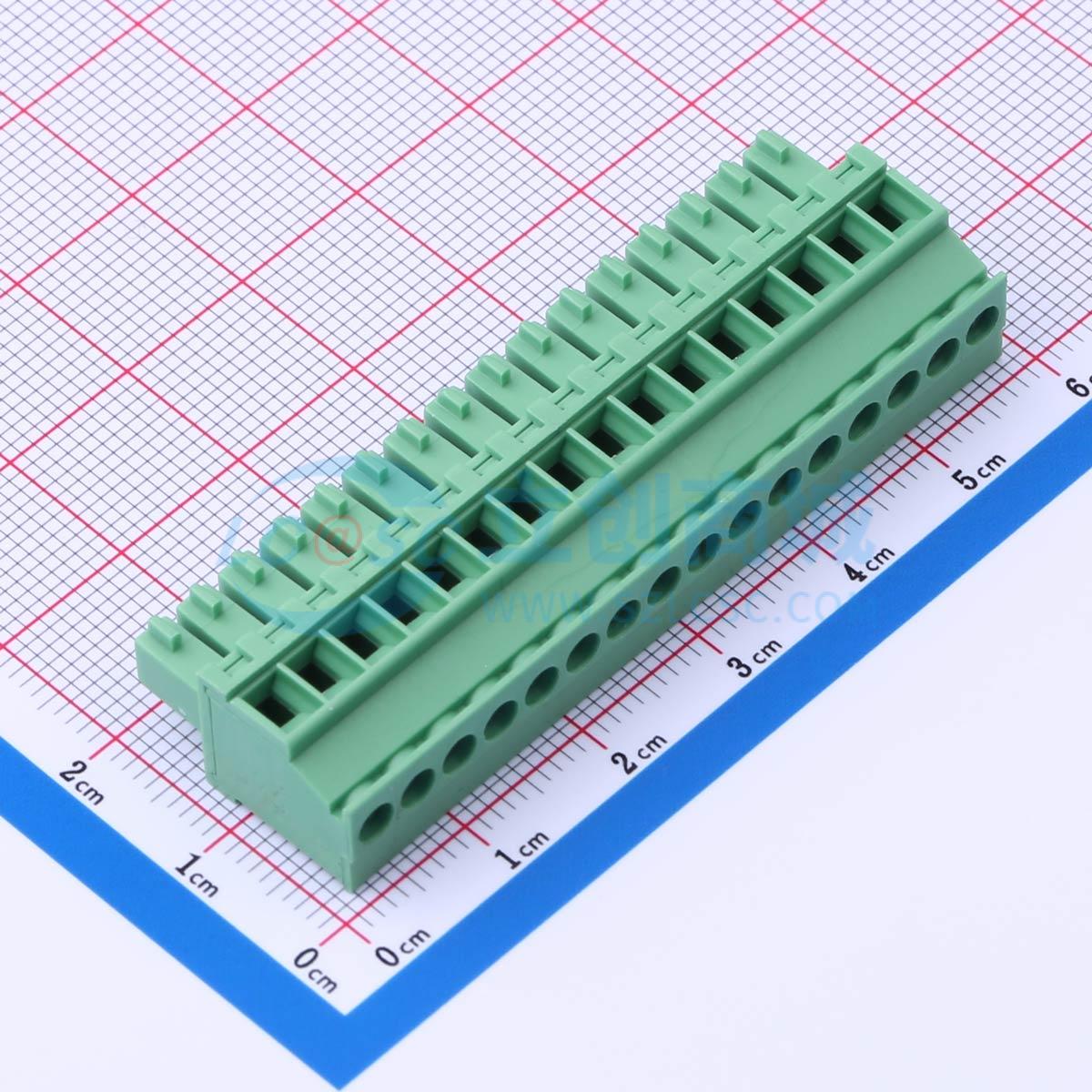 点击查看大图 DB2EKA-3.5-16P-GN-S实物图
