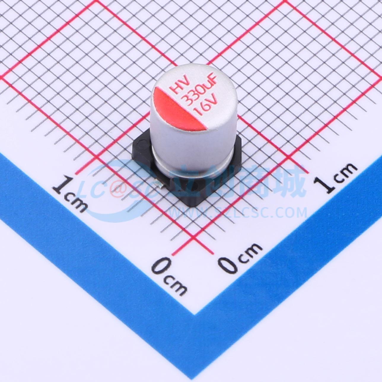 点击查看大图 HV1C337M0607PZ实物图