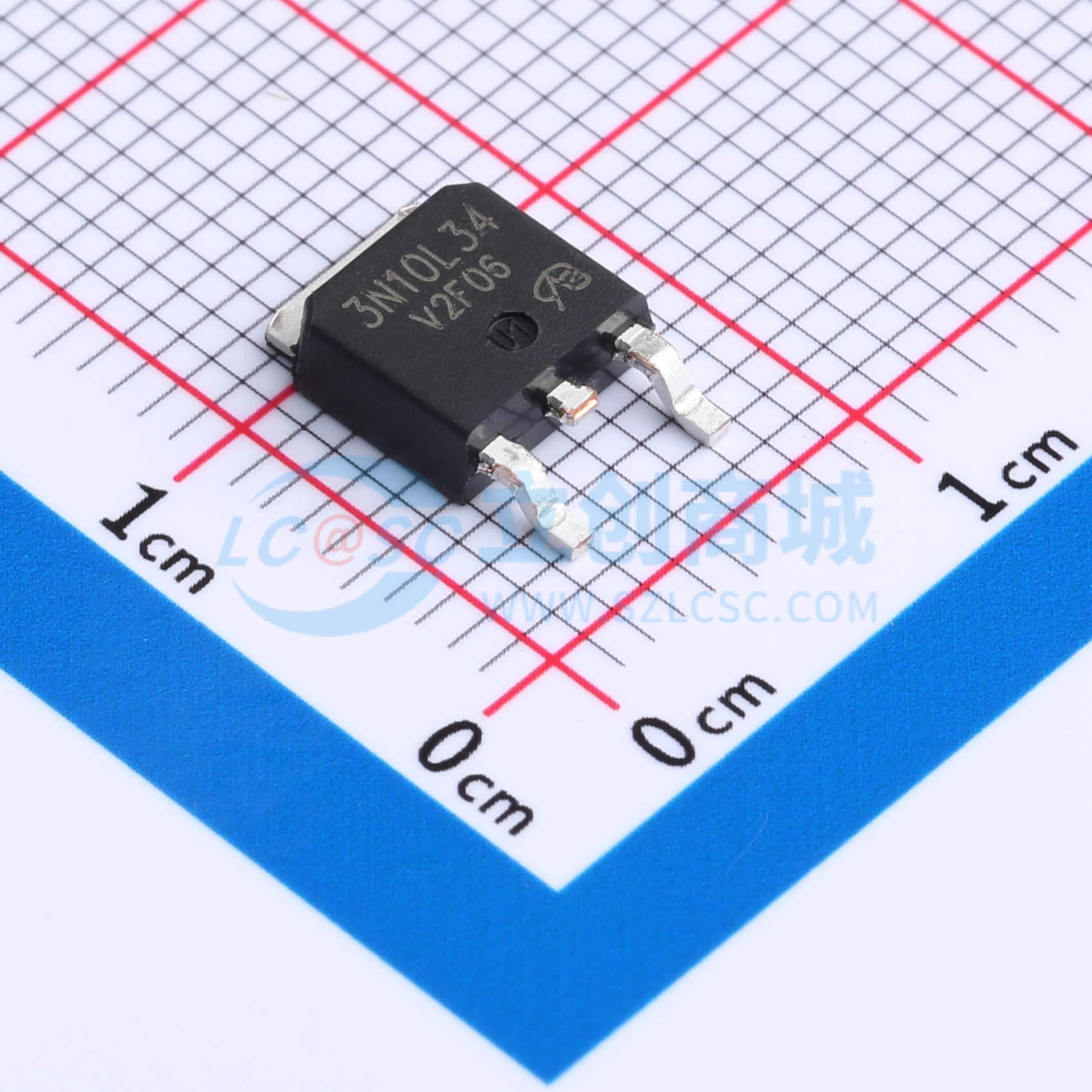 点击查看大图 IPD30N10S3L-34-VB实物图