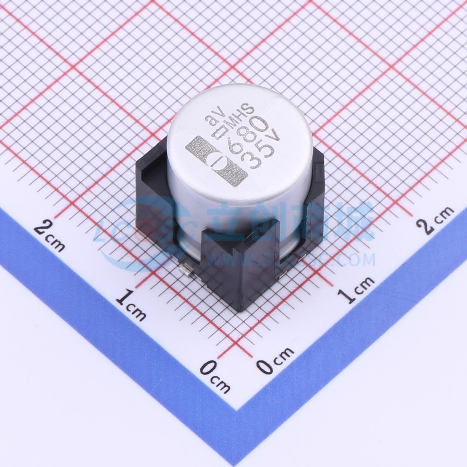 点击查看大图 EMHS350GRA681MKE0S-CAR实物图