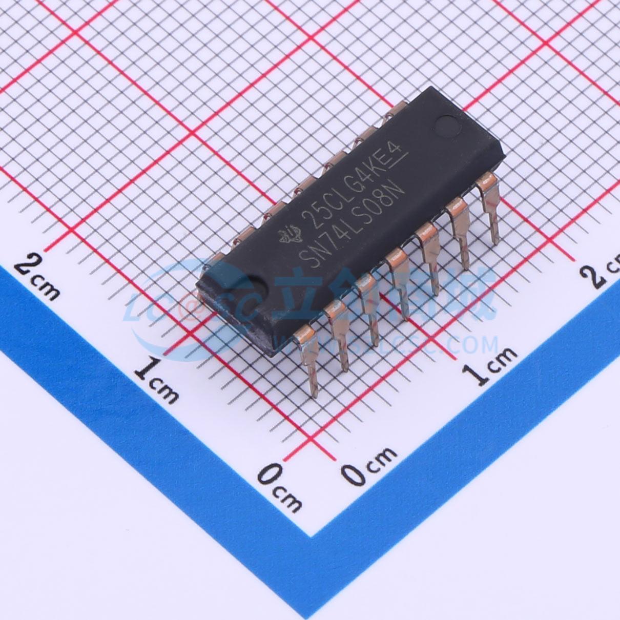 SN74LS08N实物图