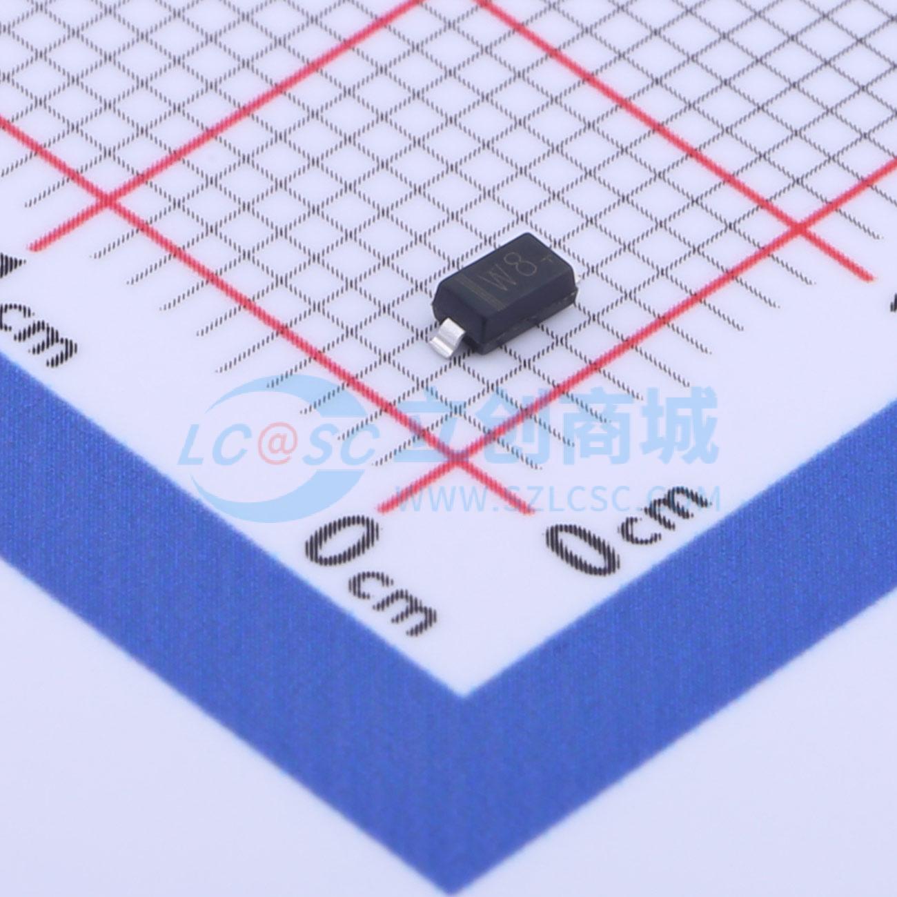 点击查看大图 BZT52C5V1实物图