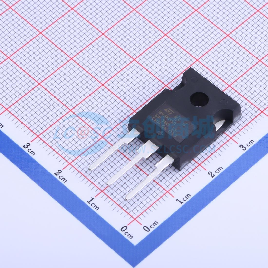 点击查看大图 STW45NM50实物图