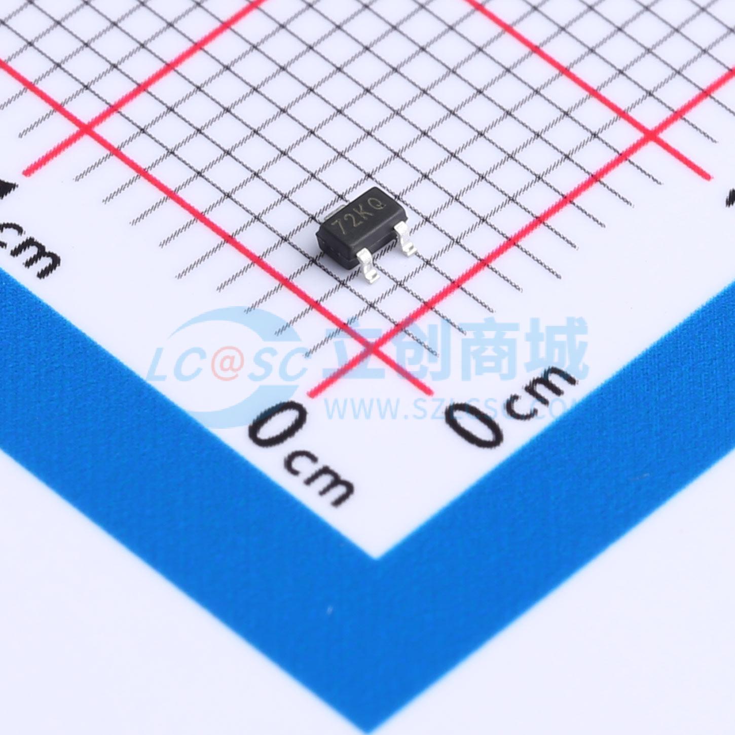 点击查看大图 2N7002PW实物图