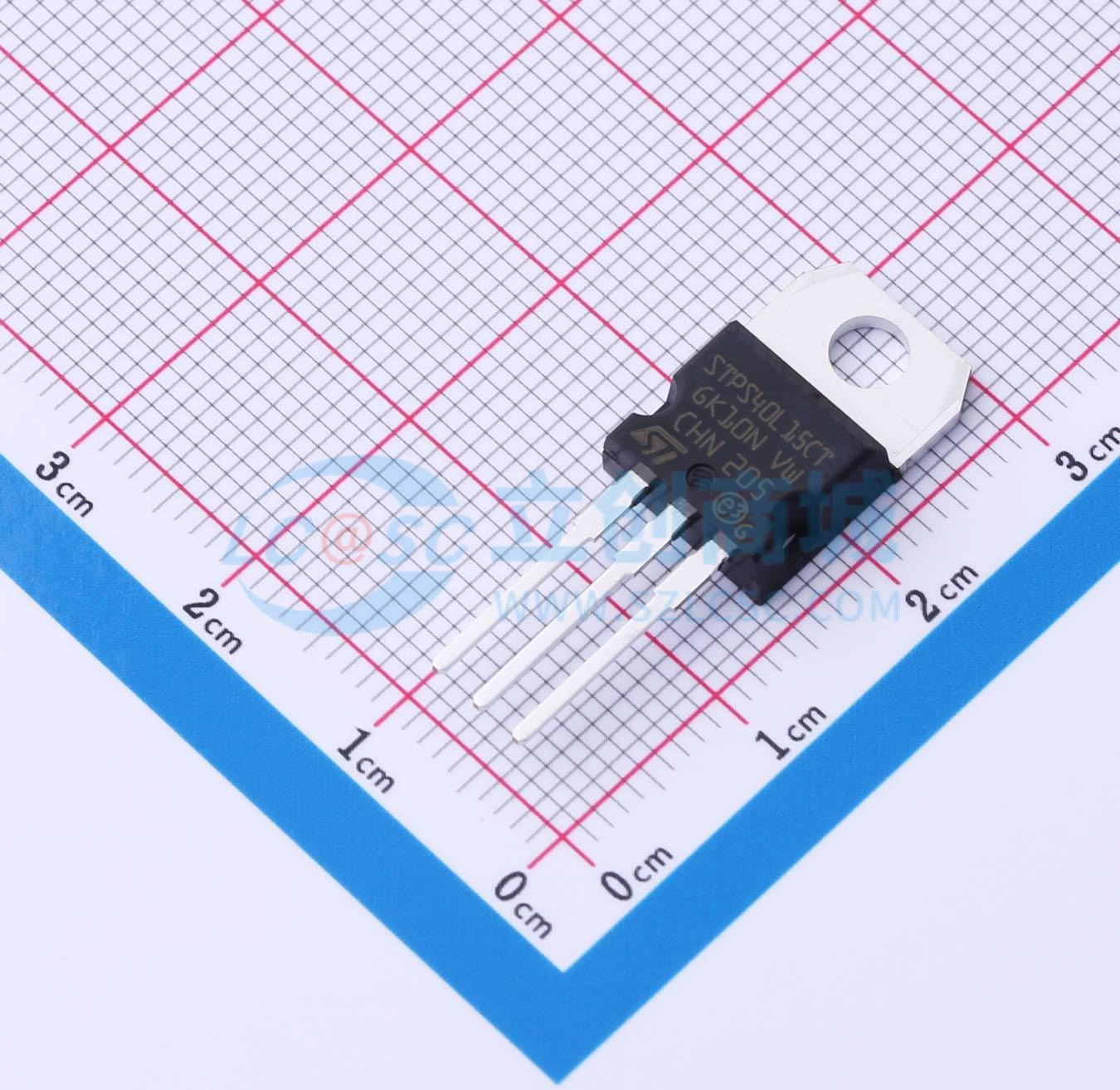 STPS40L15CT实物图