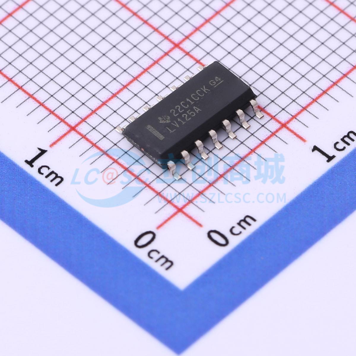 点击查看大图 SN74LV125ADR实物图