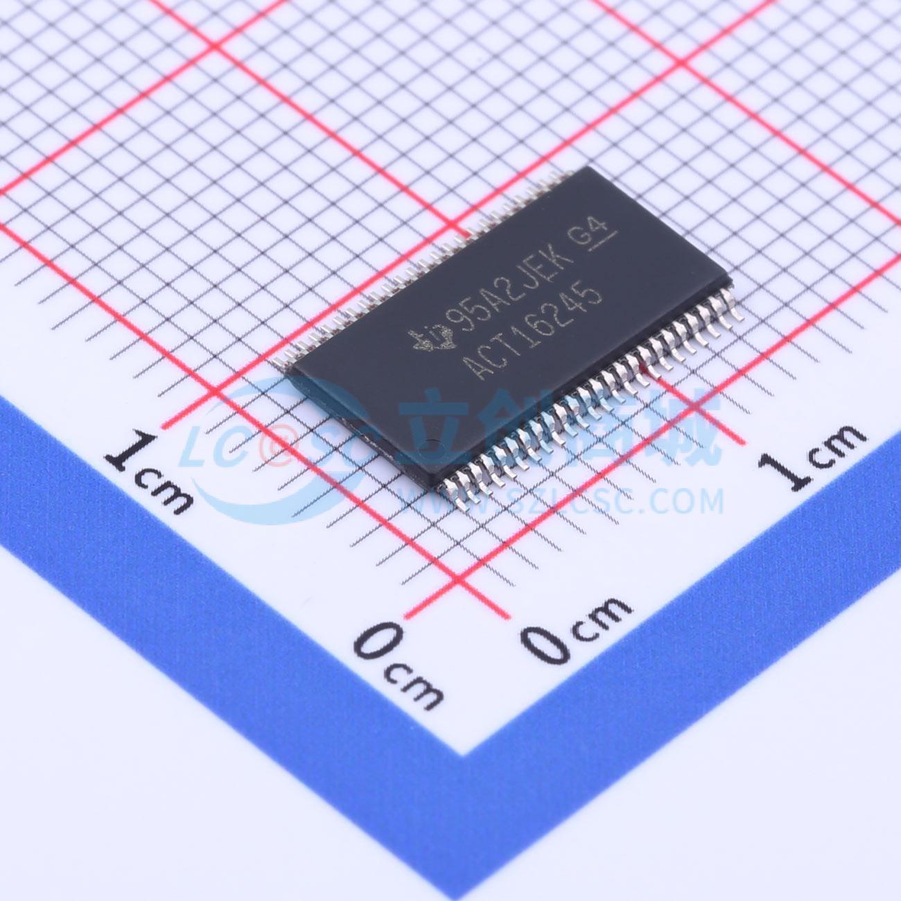 点击查看大图 74ACT16245DGGR实物图