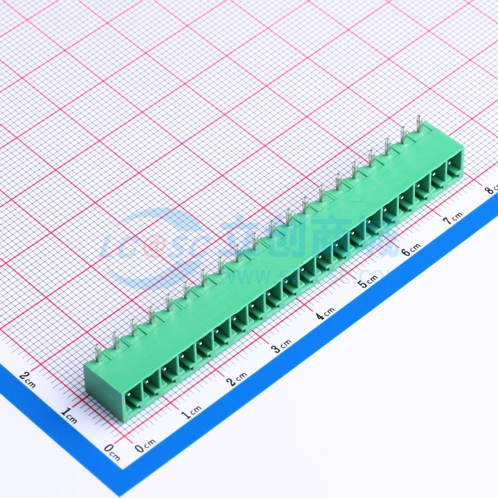 点击查看大图 MX15EDGRC-3.81-20P-GN01-Cu-A实物图
