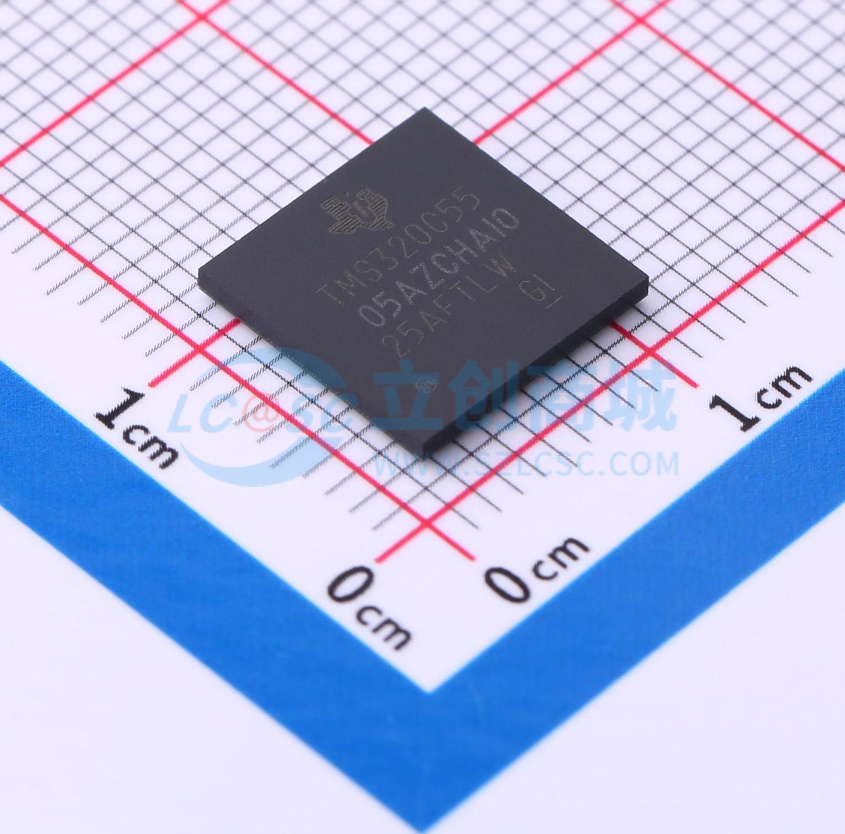 点击查看大图 TMS320C5505AZCHA10实物图