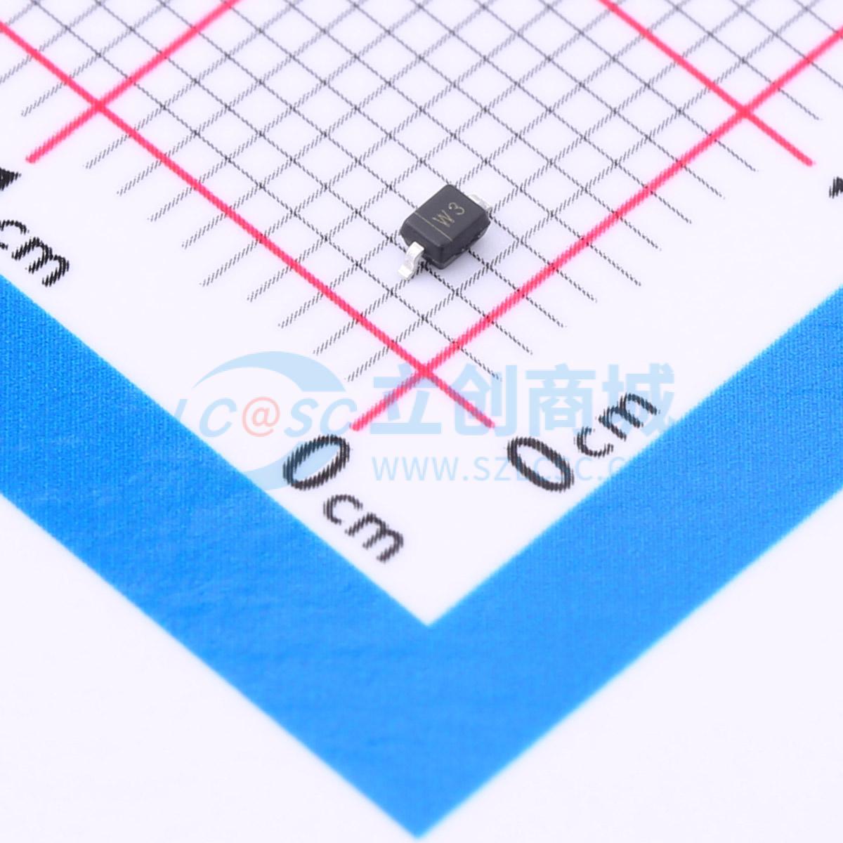 点击查看大图 BZT52C3V3S实物图