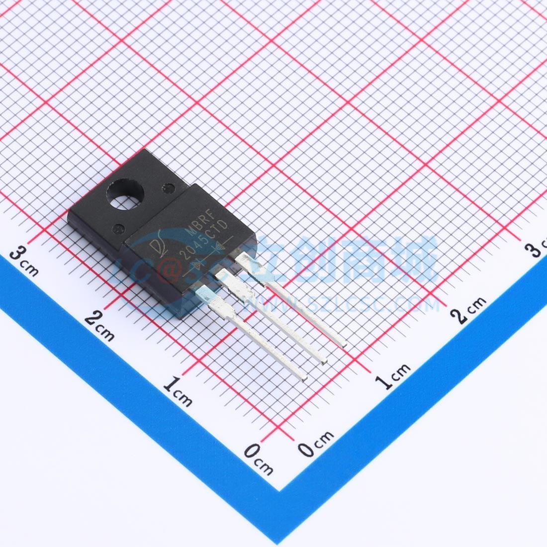 点击查看大图 MBRF2045CTD实物图
