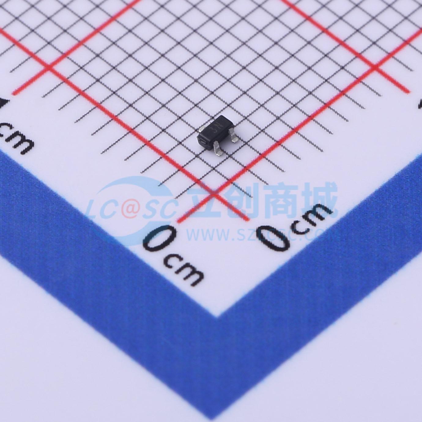 点击查看大图 MMBT3906T实物图