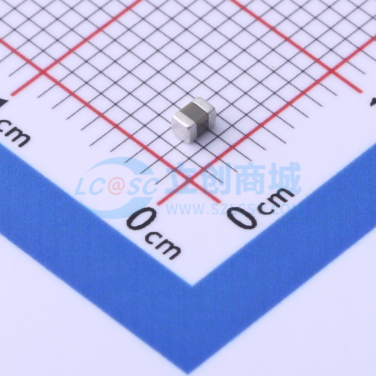 点击查看大图 C0805X6S106K100NT实物图