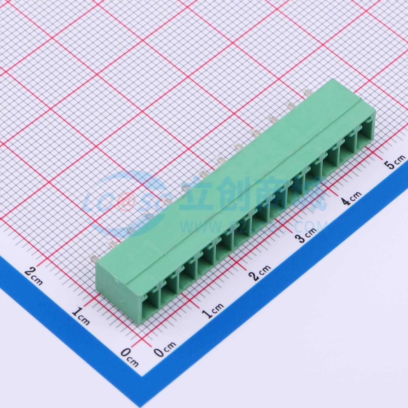 点击查看大图 MX15EDGVC-3.81-13P-GN01-Cu-A实物图