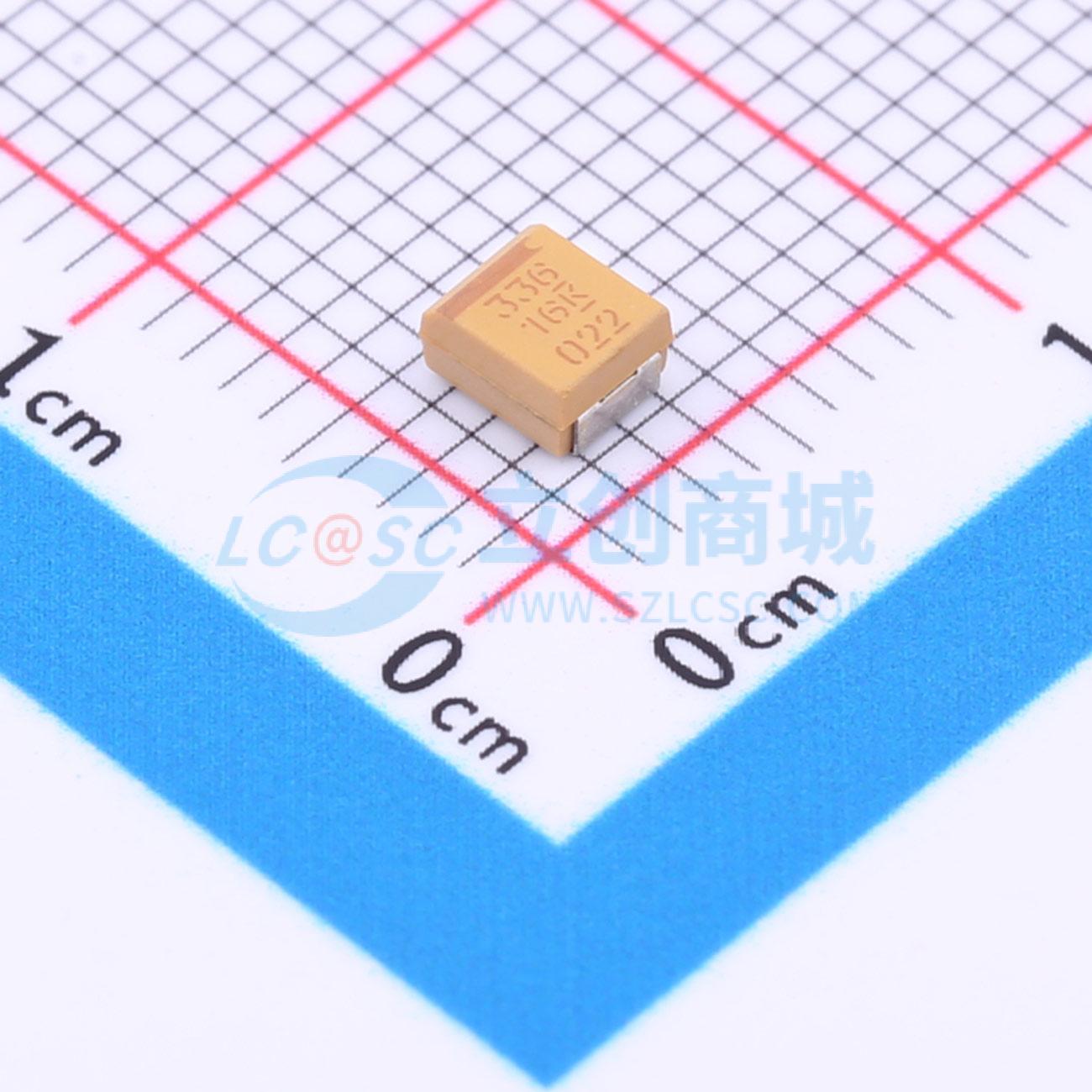 点击查看大图 T495B336K016ATE350实物图